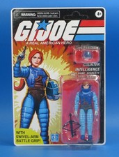 GI Joe Scarlett 3.75  Figure 2023 Pilot Retro Skystriker HasLab O-Ring MOC
