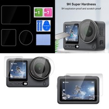 For DJI Osmo Action6 Lens Screen Tempered Glass Film Ultra-Clear Protective Film
