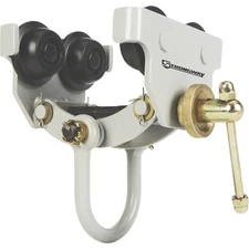 Strongway Quick Install Trolley with Lift Eye, 2200-Lb. Capacity, Fits Flange