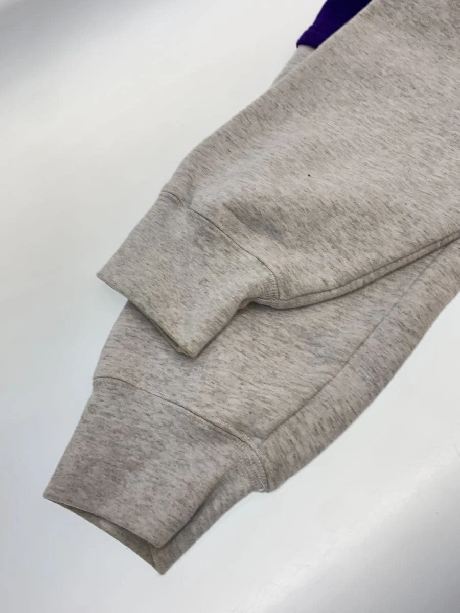 Felpa Supreme con cappuccio M cotone viola usata