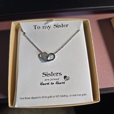 Timeless Brass Necklace A Gift To My Sister Christmas Birthday Gift