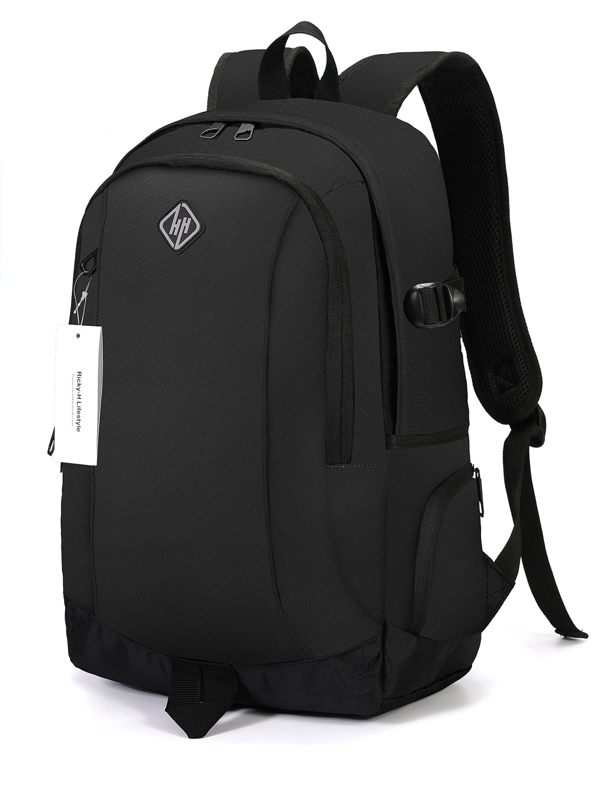 Lightweight School & Travel Backpack for College Men & Women with Laptop Compartment