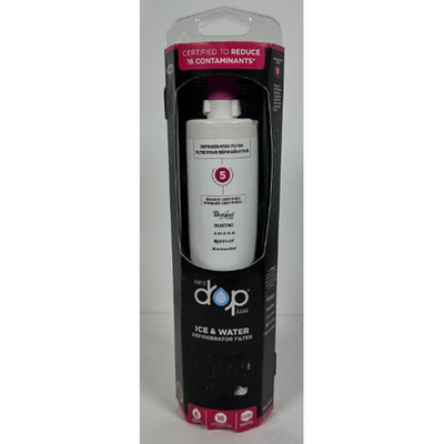 everydrop by Whirlpool Ice and Water Refrigerator Filter 5, EDR5RXD1, Single-Pac