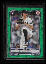 2026 Bowman #53 Cam Schlittler Green Pattern #/99