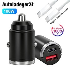 Zigarettenanzünder 2 USB Ladegerät Auto PKW KFZ LKW Adapter Handy Ladestecker DE