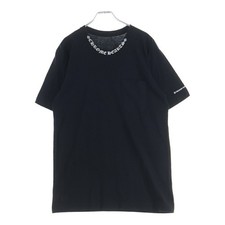 Chrome Hearts Black Back Cross Neck Logo Tee Size L Japan Import