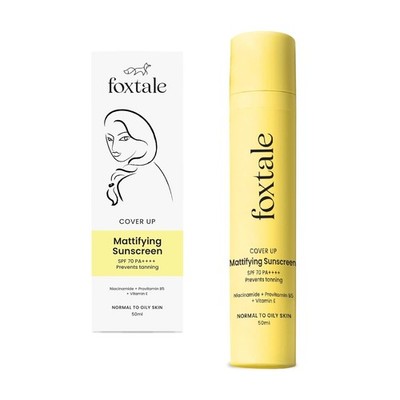 Foxtale SPF 70 Gel-Cream Sunscreen for Oily Skin - 50ml