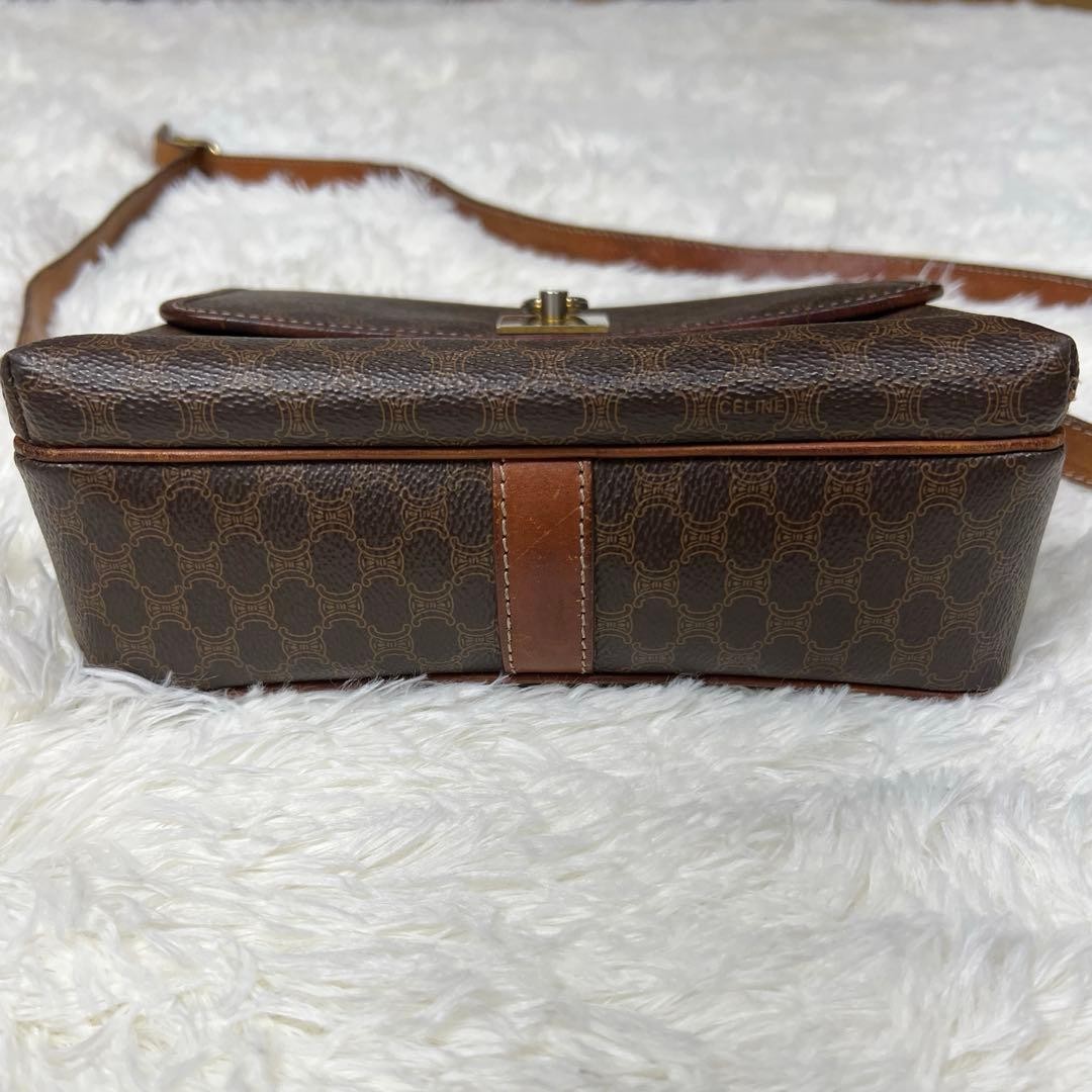 Model CELINE Old Celine Macadam Pattern Shoulder … - image 13