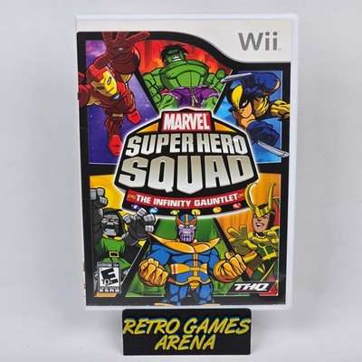 Marvel Super Hero Squad: The Infinity Gauntlet (Nintendo Wii) Case & Disc