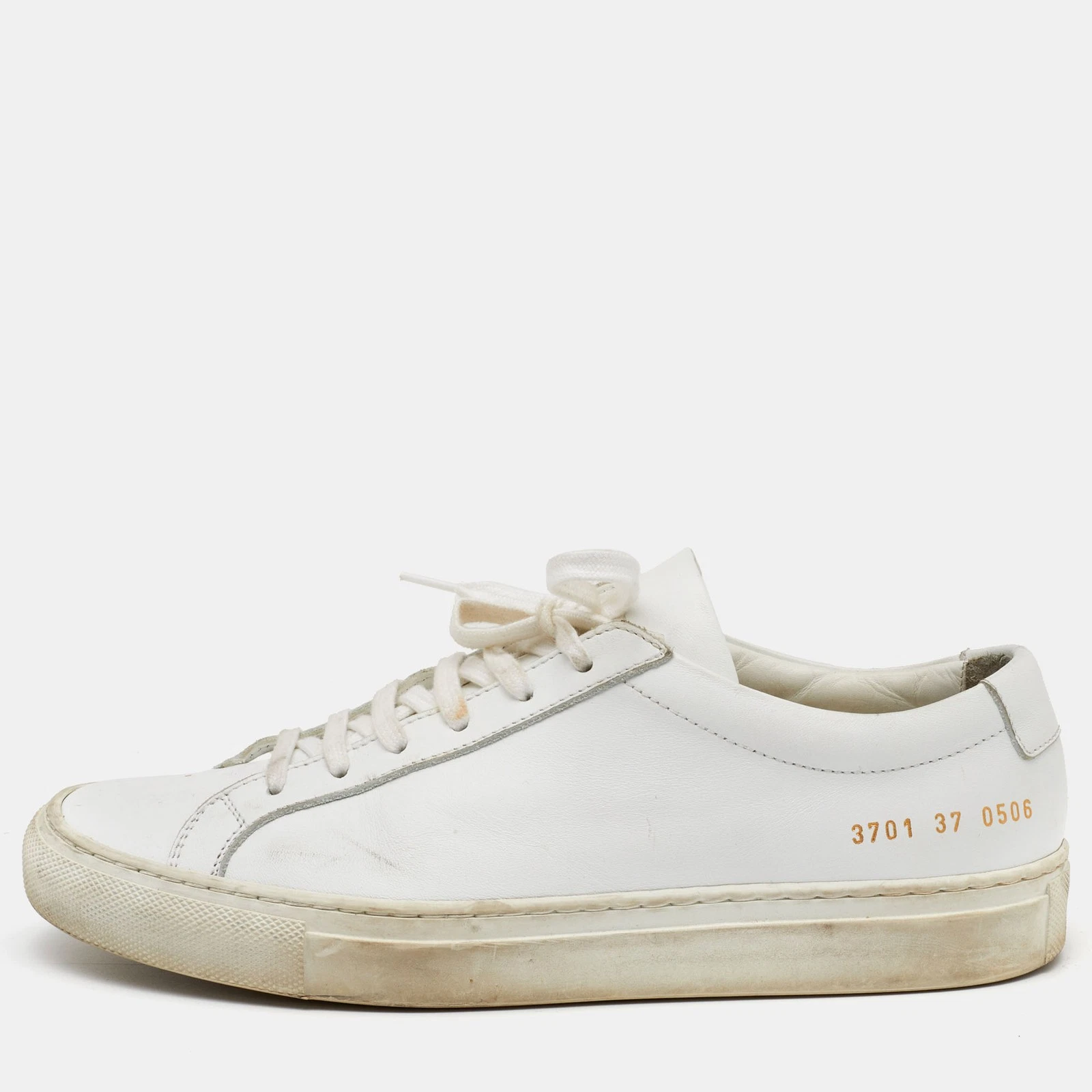 Sneakers basse Common Projects in pelle bianca Achille taglia 37