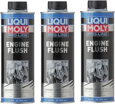 3 Pack kit 500 ml Can Liqui Lubro Moly Pro-Line Engine Flush Oil Additive