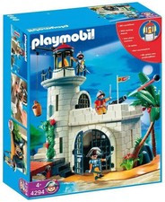 PLAYMOBIL 4294 SOLDATENBASTION mit Leuchturm Soldier PIRATES Fortress SELTEN RAR