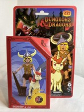 Dungeons  Dragons Cartoon Classics Bobby  Uni Action Figures NEW