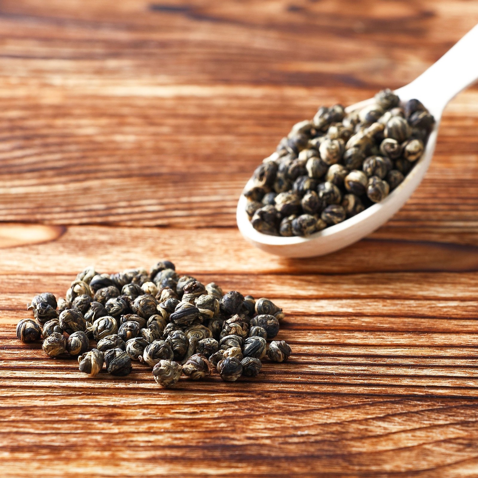 Tealyra  Imperial Jasmine Dragon Pearls  16Ounce  Green Tea Loose Leaf  Premi...