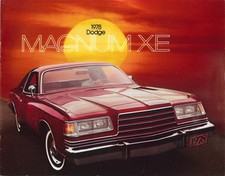 1978 Dodge Magnum Xe Sales Brochure