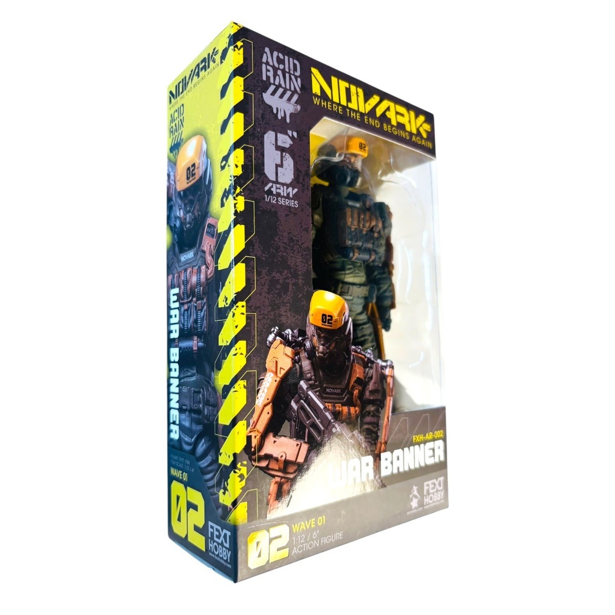 Acid Rain Novark War Banner 02 FXH-AR-002 Wave 01 Figure Fext
