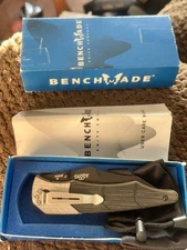 New  Benchmade /Snody 425 Gravitator /Carbon fiber /154CM /Discontinued NOS Mint