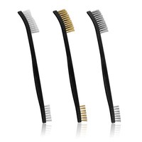 DrahtbüRste Klein Set 3 StüCk Mini DrahtbüRsten StahlbüRste MessingbüRste Nylon