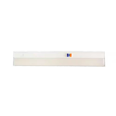 24 Inch Long Hardwired White Integrated LED Linkable under Cabinet Light 5 Selec