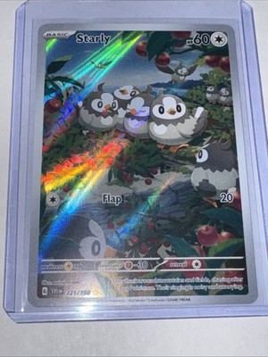 Pokmon TCG Starly Card 221/198 SV01 Scarlet & Violet Base Set | eBay