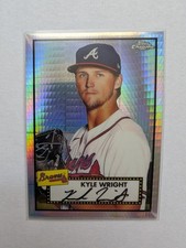 2021 Topps Chrome Platinum Anniversary Mega Box Prism Refractor Kyle Wright #238