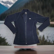 Helly Hansen Polartec Blue Full Zip Fleece Jacket Womens Large