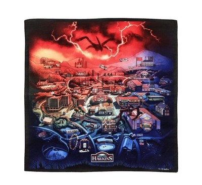 Stranger Things Japan Exclusive 3COINS Handkerchief 46x46cm JAPAN