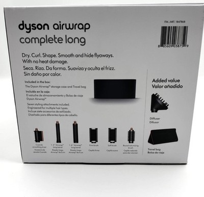 Dyson Airwrap HS05 Multi-Styler Complete Long - Copper/Nickel