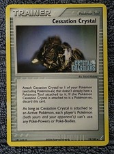 Trainer CESSATION CRYSTAL - Crystal Guardians 74/100 Uncommon Pokemon Tool on eBay