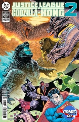 JUSTICE LEAGUE VS. GODZILLA VS. KONG 2 #7 (2026) 1ST PRINTING MAIN COVER