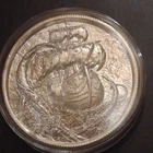 Kraken Ship 2 oz .999 Fine Silver Round 2021 No Prey No Pay privateer series
