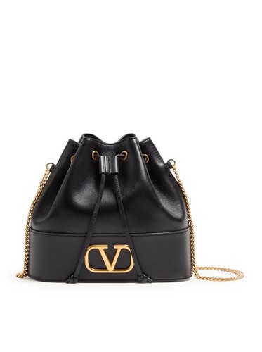 VALENTINO GARAVANI Mini Black Bucket Bag New & Authentic