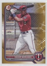 2022 Bowman Draft Gold 44/50 Yasser Mercedes #BD-11 14ij