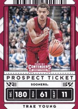 2020 Panini Contenders Draft Picks #23b Trae Young
