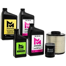 MISHON Full Service Engine Oil Change Kit for Polaris Ranger 500 EFI UTV 2022