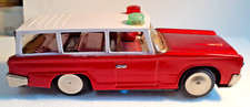 VINTAGE TIN PLATE BATTERY OPERATED CAR ME752 MADE IN CHINA