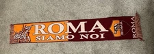 RARE ROMA S.P.Q.R. SIAMO NOI FOOTBALL SOCCER SCARF 9 X 52