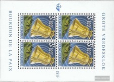 Belgique Bloc 28 (complète edition) neuf avec gomme originale 1963 Friedensglock