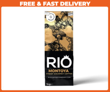 Rio Montoya Dark Italian Coffee Beans (1kg) Italian Roast Coffee 15.19 per kilo