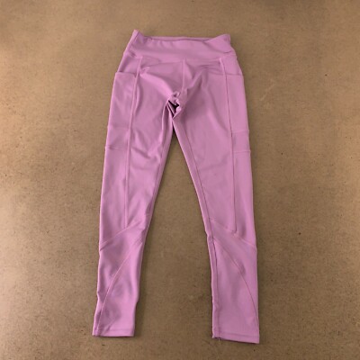 FitKicks Crossovers Women's Size Small Purple Pocketed Active Lifestyle Leggings