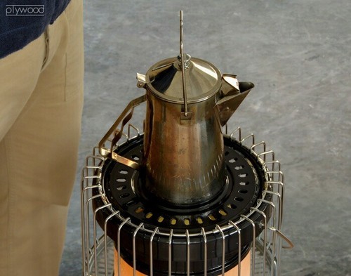 Toyotomi Round Double Clean KR-47A Oil Stove Oil Heater Beige Battery Less New - Picture 6 of 12
