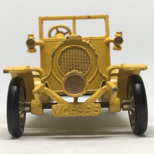 Lesney Models Of Yesteryear No. 16 1904 Spyker Yellow - Made In United Kingdom - Picture 5 of 10