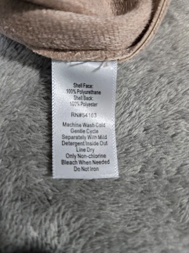 Camisa/chaqueta/chaqueta Marc New York para mujer talla L imitación cuero rosa - Imagen 7 de 10