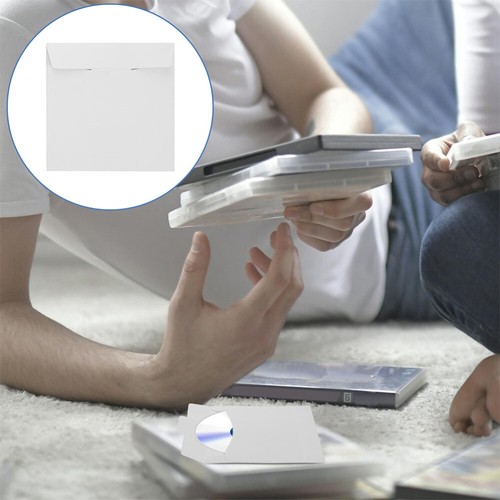 10 Pcs CD Bag Cardboard Shipping Envelope Cd/dvd Mailer with Protection - Afbeelding 3 van 12