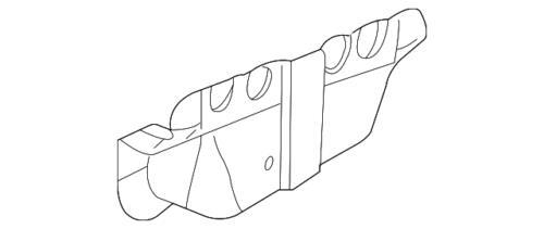Soporte del estabilizador derecho para BMW 325i, 325xi, 330i 1999-2005 (N/P 41-11-8-239-196)