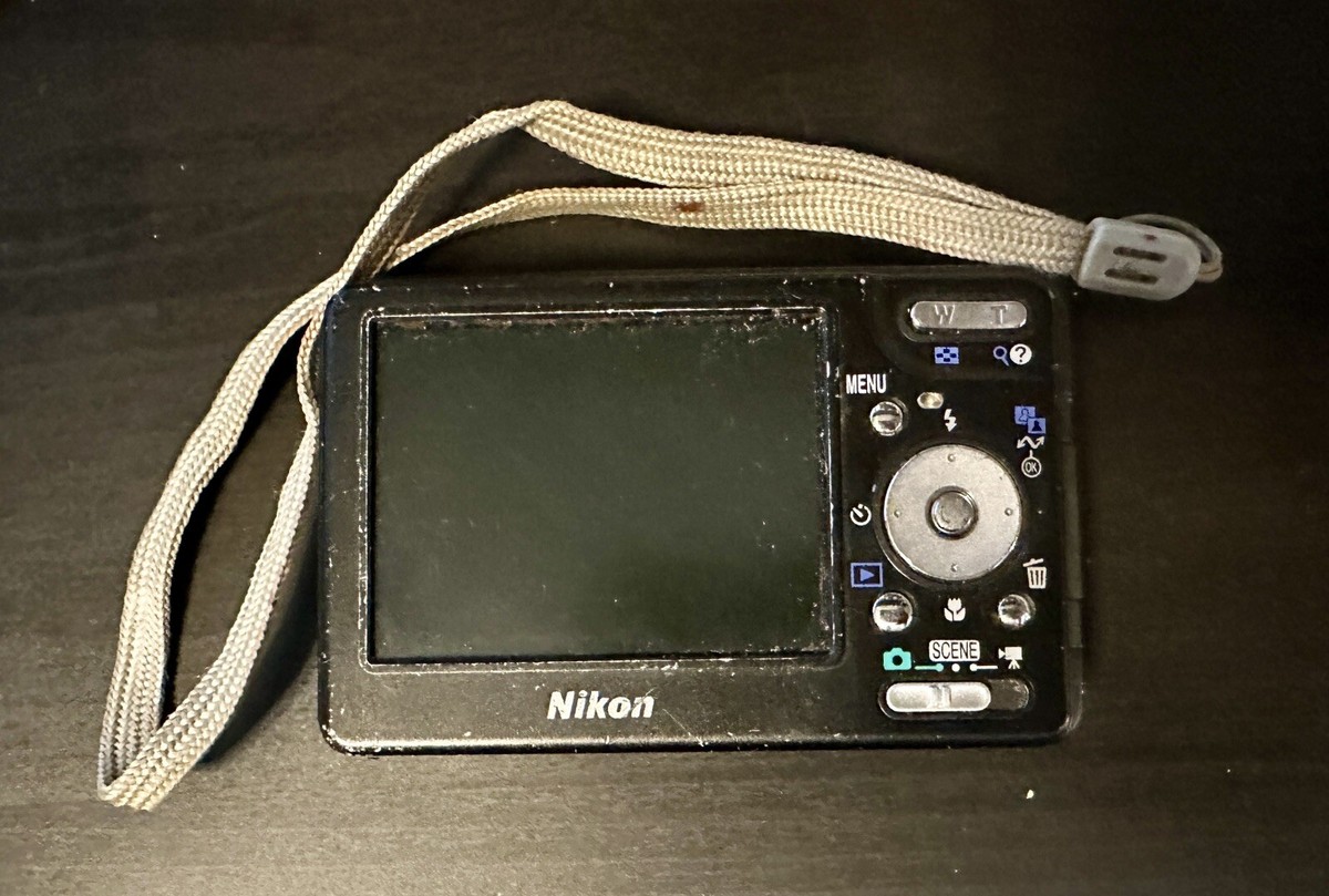 Nikon Coolpix S3 6MP Digital Camera Black, For Parts Or Repair | eBay
