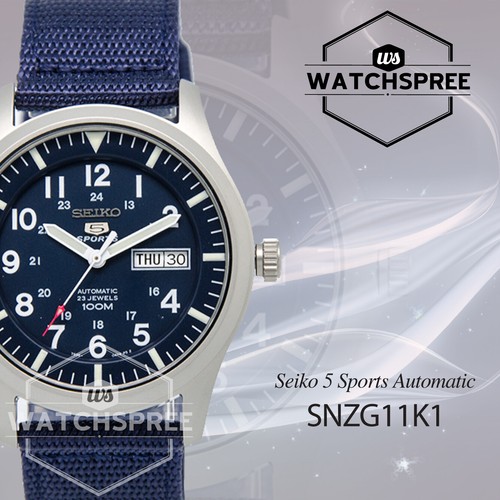Seiko Men 5 Automatic Watch SNZG11K1 4954628108906 | eBay