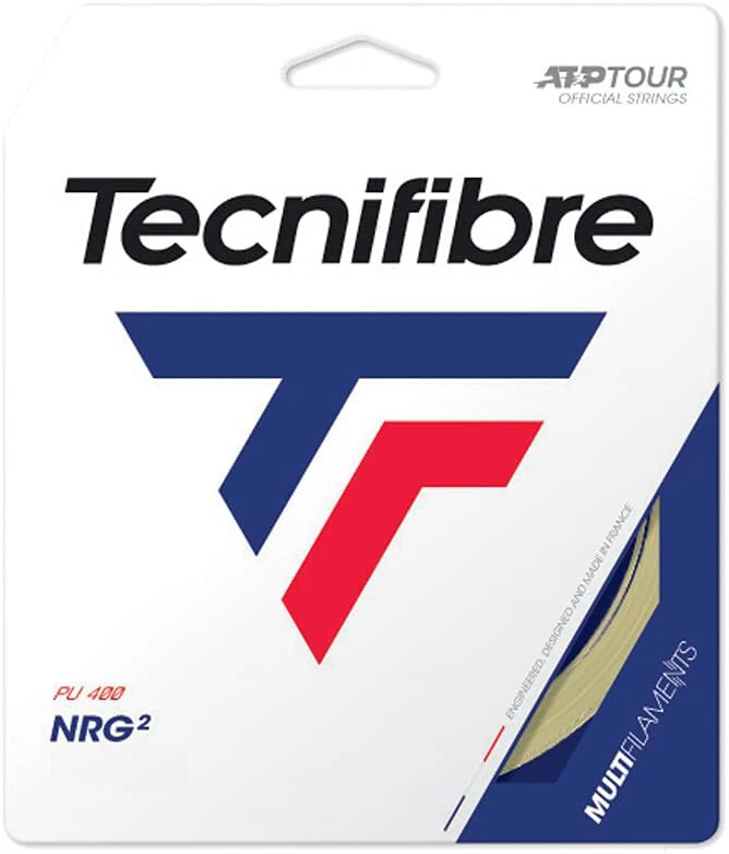 Tecnifibre NRG2 Tennisschläger Saite - 12m Set - Natur - Multifilament