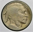 ND No Date Illegible Buffalo Nickel 5 Cents Coin