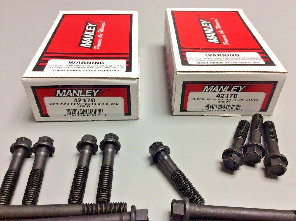 Two Sets of Manley 42170 Big Block Chevy Cylinder Head Bolt Kit ( Does